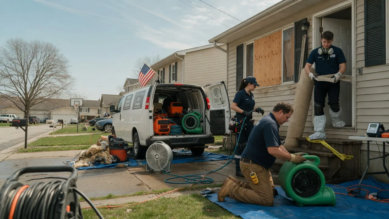 Water Damage Restoration in Sedalia, OH near me